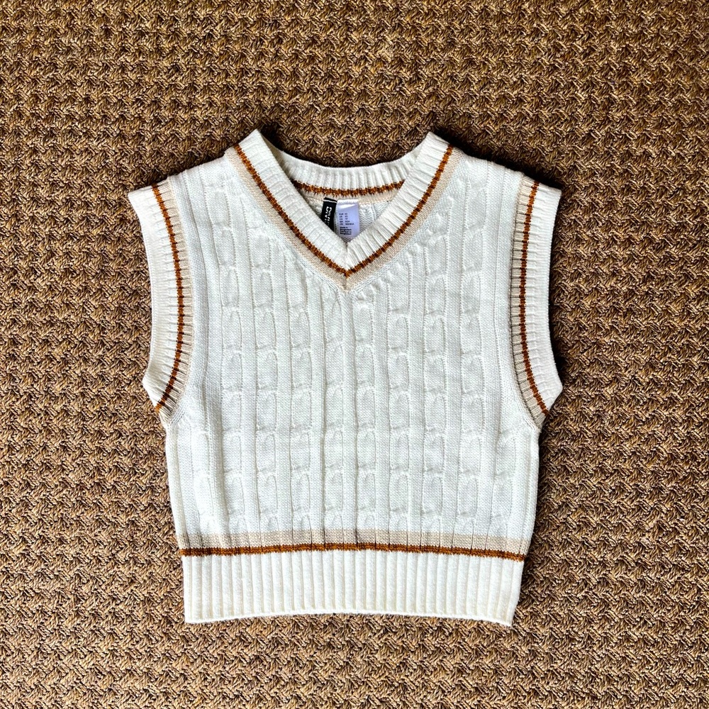H&M Cable-Knit Sweater Vest